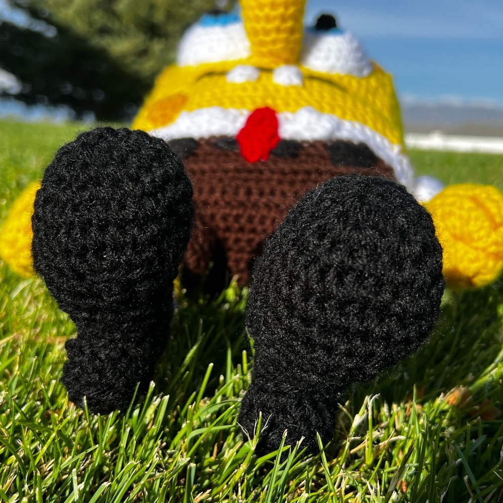 Hand Crocheted SpongeBob SquarePants Stuffed Animal Plushie! - Picture 10 of 17